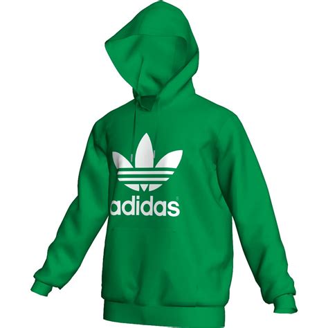 grüner adidas pullover mit adidas zeichen auf ärmel|Grüner Pullover .